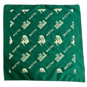 Buffalo Trace The Beast of Bourbon Handkerchief Bandana Neck Scarf NWOT Rare